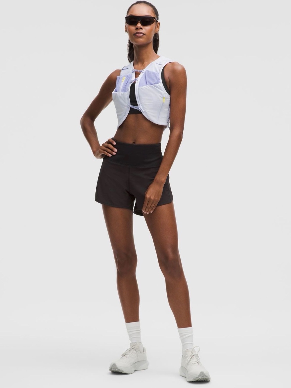 Lululemon Speed Up High Rise 4” Shorts Black Size 4